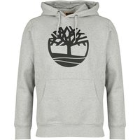 Timberland Kapuzenpullover - Core Logo P/O Hood BB - S - für Männer - Größe S - grau meliert von Timberland