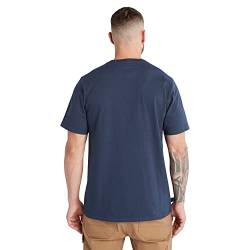 Timberland Kurzärmeliges T-Shirt mit Kerntasche, Fabrik, XL von Timberland