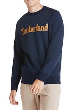 Timberland Oyster R BB Crew Sweat Herren Sweatshirt Pullover TB0A2C6H blau, Bekleidungsgröße:S von Timberland