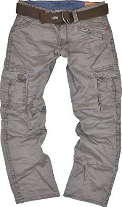 Timezone Herren Cargo Hose Benito 4175 Dusty Olive (W33/L30) von Time-Zone