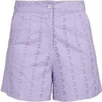 Timeless London - Rockabilly Short - Iris Shorts - XS bis XL - für Damen - Größe S - lila von Timeless London