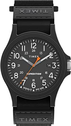 Timex Expedition Acadia 40mm Fast Wrap Strap Herren-Armbanduhr TW4B23800, Schwarz von Timex