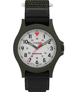 Timex Expedition Acadia TW4B29300 Armbanduhr, für Herren, 40 mm, Stoffband, Schwarz von Timex