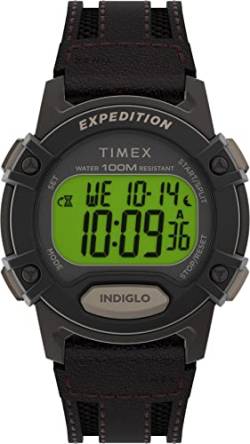 Timex Expedition CAT5 Herren-Armbanduhr 41mm Lederband TW4B24500 von Timex