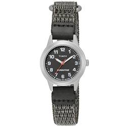 Timex Expedition Damen 26mm Stoff Fast Wrap Strap mit schwarzer Lederuhr TW4B25800 von Timex