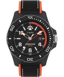 Timex Herren Analog Quarz Uhr mit Kunststoff Armband TW2V66100JR von Timex