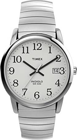 Timex Herren Analog Quarz mit Edelstahl Armband T2H451 von Timex