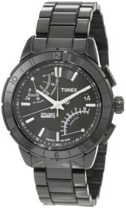Timex Herren-Armbanduhr Analog Edelstahl schwarz T2N500AU von Timex