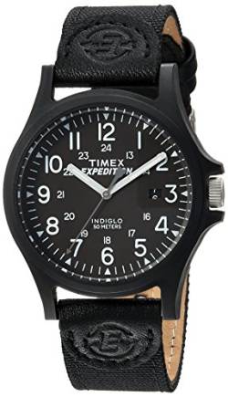 Timex Herren Expedition Analoganzeige Analog Quarz Schwarze Uhr TW4B08100 von Timex