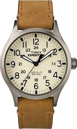 Timex Herren Quarz Uhr mit Leder Armband TWC001200 von Timex