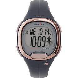Timex Ironman 33mm Digitaluhr für Damen, schwarzes Kunstharz-Armband, TW5M35100 von Timex