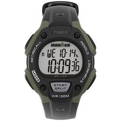 Timex Ironman TW5M44500 Herren-Armbanduhr Classic 38mm Digital Schwarz Resin ArmbandTW5M44500 von Timex