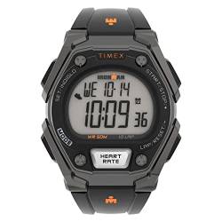 Timex Ironman TW5M49400 Herren-Armbanduhr Classic 43mm Digital Schwarz Resin Armband von Timex