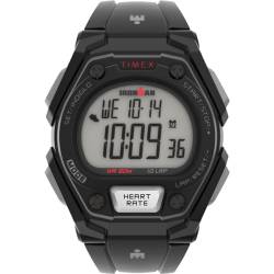 Timex Ironman TW5M49500 Herren-Armbanduhr Classic 43mm Digital Schwarz Resin Armband von Timex