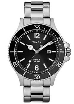 Timex TW2R64600 Herren-Armbanduhr Analog Quarz mit Edelstahlband von Timex