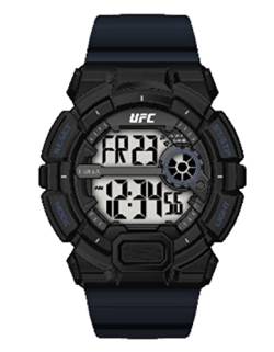 Timex UFC Herren-Chronographenuhr 50mm Schwarz Resin Strap TW5M53500 von Timex