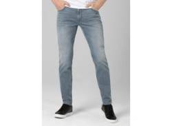 Slim-fit-Jeans TIMEZONE "Slim EduardoTZ" Gr. 36, Länge 32, grau Herren Jeans 5-Pocket-Jeans von Timezone
