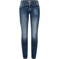 TIMEZONE Damen Jeans EnyaTZ - Slim Fit - Blau - Blue Worn Out Wash von Timezone