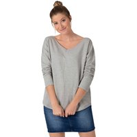 TIMEZONE Damen Pullover V-NECK SWEATER - Relaxed Fit von Timezone