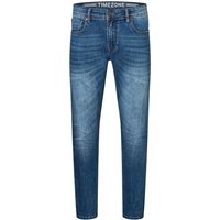 TIMEZONE Herren Jeans EduardoTZ - Slim Fit - Blau - Jeans Blue Wash von Timezone
