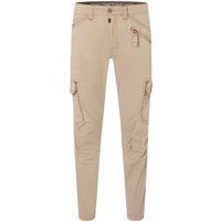 TIMEZONE RogerTZ Cargohose, Tapered Fit, für Herren, beige, 31/30 von Timezone