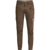 TIMEZONE RogerTZ Cargohose, Tapered Fit, für Herren, braun, 36/30 von Timezone