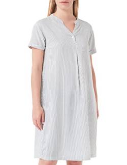 Timezone Damen Bedrukte eenvoudige jurk L ssiges Kleid, Vertical Navy Stripes, M EU von Timezone