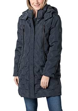 Timezone Damen Bonded Parka, night blue, M von Timezone