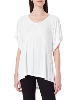 Timezone Damen Fancy T-Shirt, Pure White, XL von Timezone