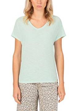 Timezone Damen Oversized T-Shirt, Blau (Light Aqua 3339), 36 (Herstellergröße: S) von Timezone