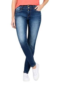 Timezone Damen Slim EnyaTZ Womenshape Jeans, Grape Blue wash, 25/30 von Timezone