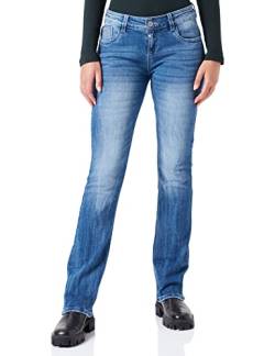 Timezone Damen Slim LisaTZ Jeans, Mountain Blue wash, 33/30 von Timezone