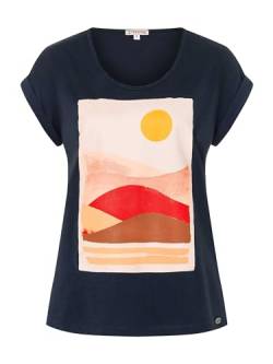 Timezone Damen Sunset T-Shirt, total Eclipse, S von Timezone