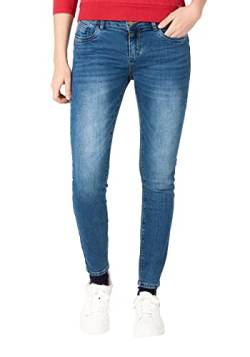 Timezone Damen Tight SanyaTZ Jeans, Pen Blue wash, 26/28 von Timezone