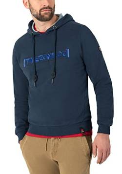 Timezone Herren Cosy Hoodie Kapuzenpullover, total Eclipse, L von Timezone