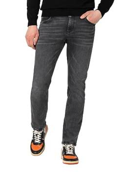 Timezone Herren Jeans Slim EDUARDOTZ - Slim Fit - Schwarz - Carbon Black Wash, Größe:34W / 36L, Farbe:Carbon Black Wash 9893 von Timezone