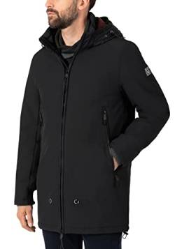 Timezone Herren Long Jacket 1, Black, 3XL von Timezone