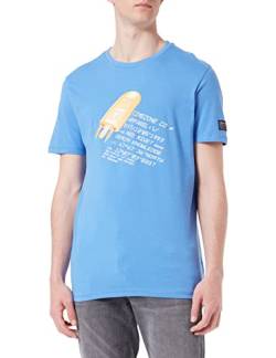 Timezone Herren Rocket Ice T-Shirt, Ultramarine, L von Timezone