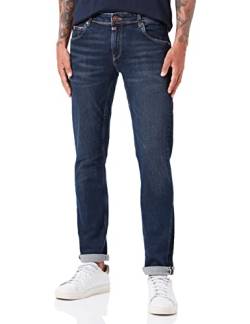 Timezone Herren Slim ScottTZ Jeans, Clear Dark Blue wash, 30/32 von Timezone