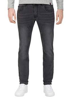 Timezone Herren Slim ScottTZ Skinny Jeans, Grau (Anthra Shadow wash 8650), 32W / 34L von Timezone