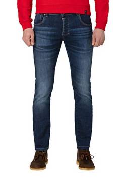 Timezone Herren Slim Scotttz Skinny Jeans, Blau (sea Blue Aged wash 3924), 30W / 32L von Timezone