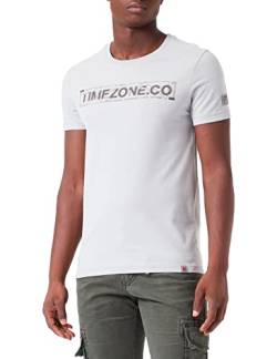 Timezone Herren T-Shirt, Light Grey, M von Timezone