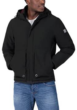 Timezone Herren Tech Jacket 2, Black, XL von Timezone