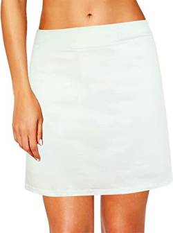 Timuspo Tennis Skort Damen Sportrock mit Innenhose und Taschen, perfekt zum Laufen, Training, Sport, Golf von Timuspo