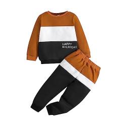 Baby Kleinkind Kinder Kleidung Set Jungen Outfit Langarm Sweatshirt + Hose Herbst Winter Neugeborene Baumwolle Babykleidung für 6 Monate - 4 Jahre von TinaDeer