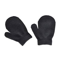 TinaDeer Baby Mädchen Jungen Fäustlinge Winter Handschuhe Kleinkind Gestrickte Skihandschuhe Babyhandschuhe für Kinder Unisex 1 2 3 4 Jahre alt (A, Freie Größe) von TinaDeer