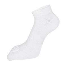 TinaDeer Herren Fünf Finger Zehensocken 38-43 Baumwolle Sneaker Socken Kurz Atmungsaktiv Sportsocken Laufsocken für Männer für Fitness, Laufen, Joggen, Alltag und Freizeit von TinaDeer