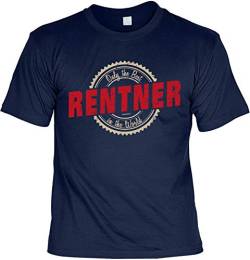Rentner Sprüche T-Shirt - Sprüche-Shirt Ruhestand : Only The Best Rentner in The World - Motiv/Sprüche Fun-Shirt Rente Gr: 5XL von Tini - Shirts
