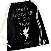 Tinkerbell Don't Grow Up  Gymbag schwarz von Tinkerbell