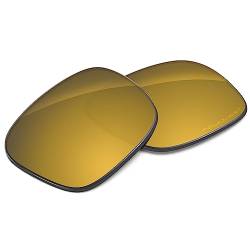 Tintart Performance-Gl盲ser kompatibel mit Oakley Holbrook Polarized Etched-Wolfram Gold von Tintart